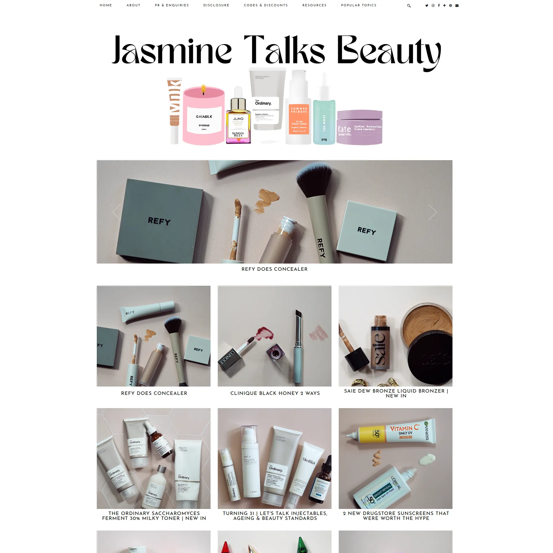 Jasmine Talks Beauty